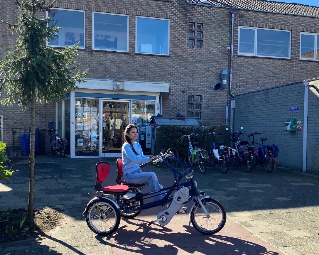 Ritje met de duofiets 