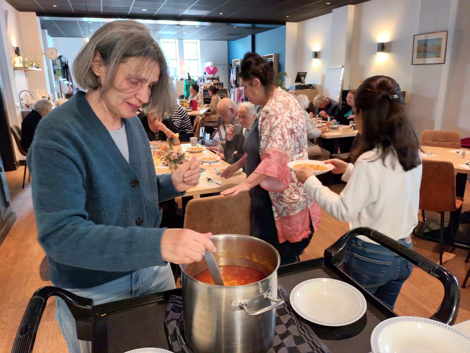 Lunchen op dinsdag en vrijdag - Bij Bosshardt 'Het Trefpunt'